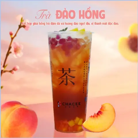 Hình ảnh Trà đào hồng