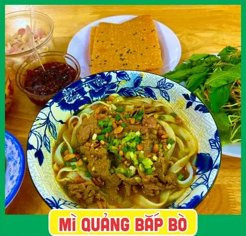 Hình ảnh Mì Quảng bắp bò