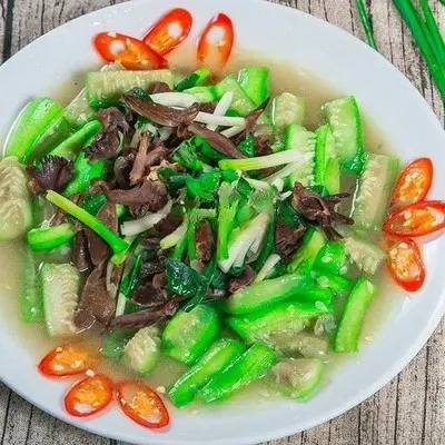 Hình ảnh Lòng xào mướp
