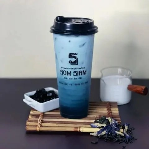 Hình ảnh Trà sữa hoa đậu biếc cao cấp chatramue - size L