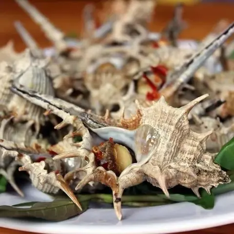 Hình ảnh Ốc gai nướng mắm