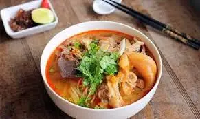 Hình ảnh Bún riêu thập cẩm có giò