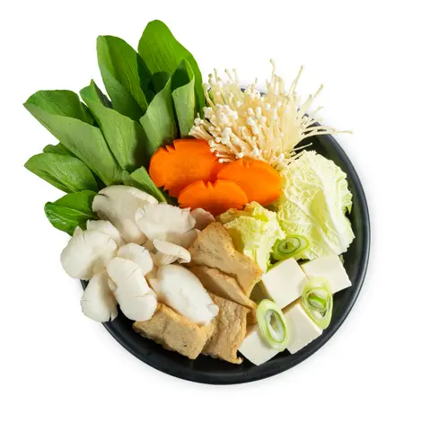 Hình ảnh Combo rau nấm.