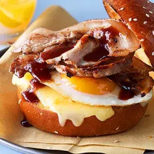 Hình ảnh Bacon - egg burger