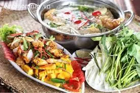 Hình ảnh Ếch Xào Măng Cay