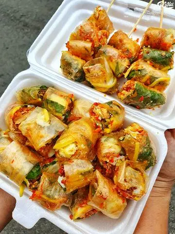 Hình ảnh Bánh tráng cuốn đặc biệt