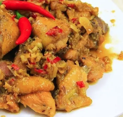 Hình ảnh Gà kho sả ớt