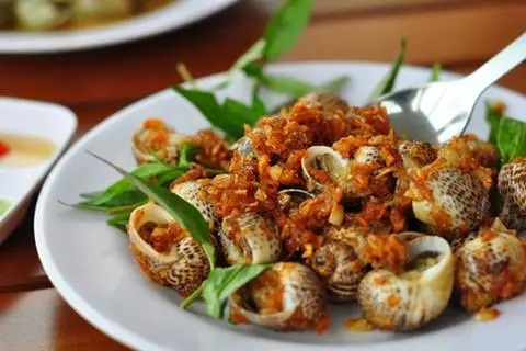 Hình ảnh Ốc bông cháy tỏi