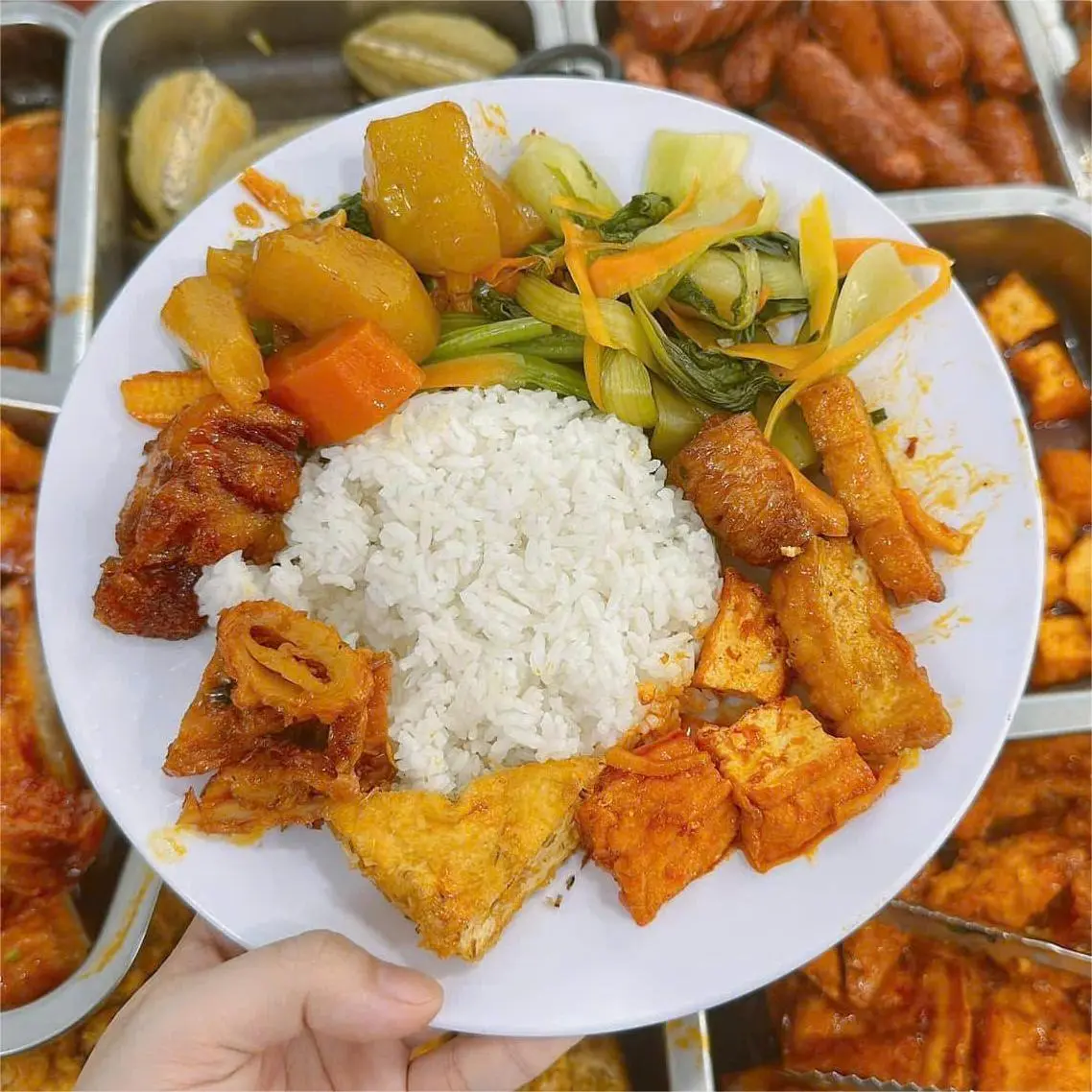 Hình ảnh Cơm chay thập cẩm