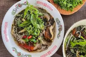 Hình ảnh Bún rong biển thuần chay