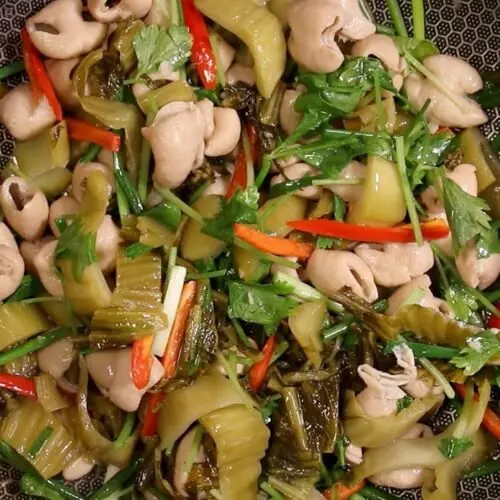 Hình ảnh Ruột già xào cải chua