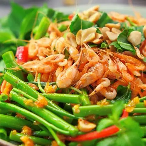 Hình ảnh Gỏi rau muống tép rong