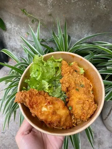 Hình ảnh Mì trộn gà