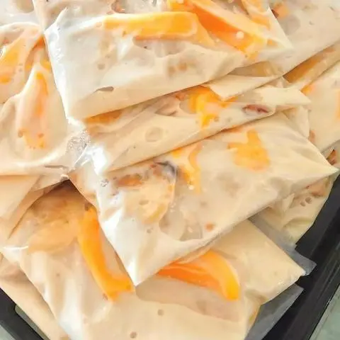 Hình ảnh Combo 10 kem chuối mix mít