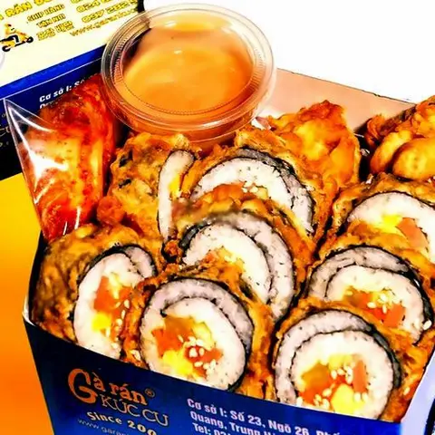 Hình ảnh Cơm cuộn chiên Hàn Quốc