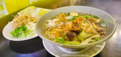 Hình ảnh Miến Nam vang chay - Nam vang noodle soup