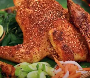 Hình ảnh Gà nướng muối ớt - 1 con