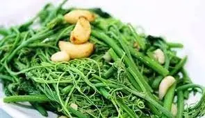 Hình ảnh Ngọn su su xào