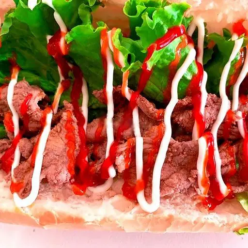 Hình ảnh Bánh mì bò trứng xốt phô mai