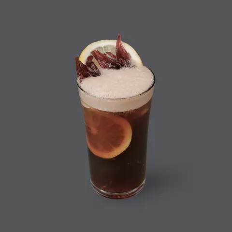 Hình ảnh Cold brew hibicus bưởi hồng