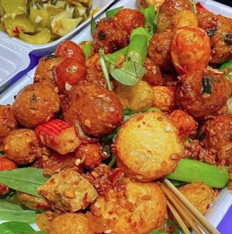 Hình ảnh Combo viên chiên size vừa