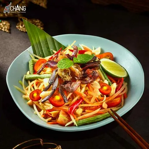 Hình ảnh Gỏi đu đủ ba khía