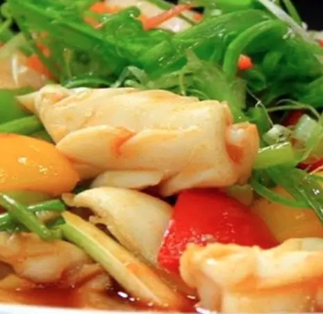 Hình ảnh Mực xào chua ngọt