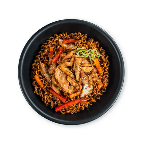 Hình ảnh Mì trộn tương đen