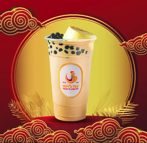 Hình ảnh Trà Sữa Trân Châu Flan Trứng
