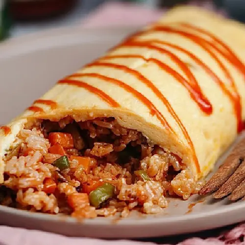 Hình ảnh Cơm cuộn trứng chà bông