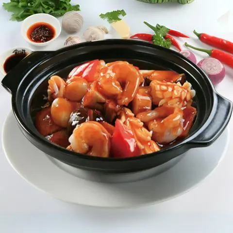 Hình ảnh Đậu hủ hải sản tay cầm