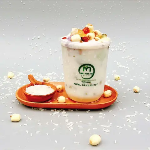 Hình ảnh Trà sữa Mộc Healthy vị gạo rang
