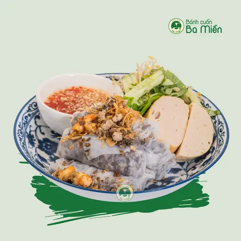 Hình ảnh Bánh cuốn nhân thập cẩm lớn