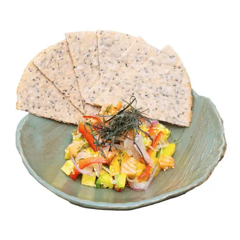 Hình ảnh Mango salmon ceviche