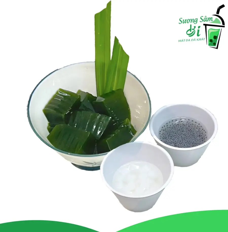 Hình ảnh Sương sâm thạch dừa hột é