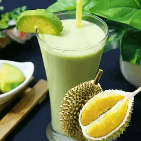 Hình ảnh Sinh tố bơ sầu riêng