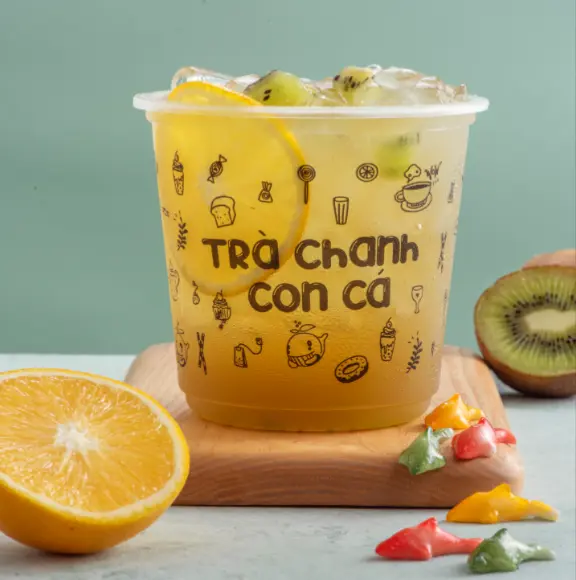 Hình ảnh Trà Chanh Cam Vàng