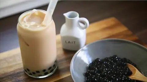 Hình ảnh Trà sữa cam mật ong