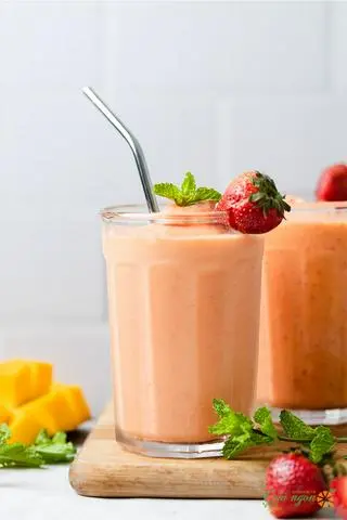 Hình ảnh Sinh tố dâu - xoài