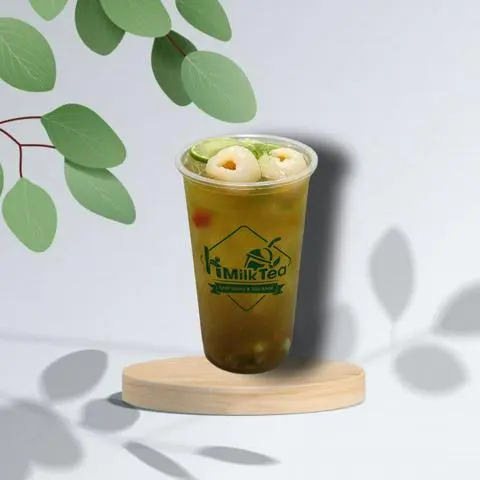 Hình ảnh Trà táo xanh vải lài