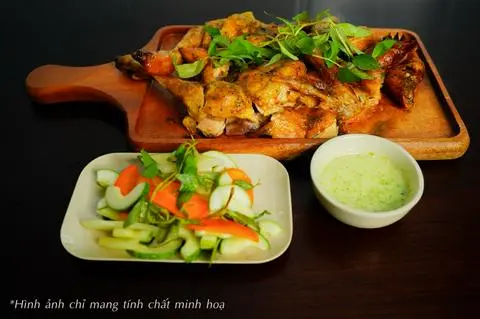 Hình ảnh Gà nướng tiêu đen