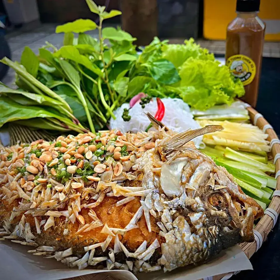 Hình ảnh Cá tai tượng chiên xù