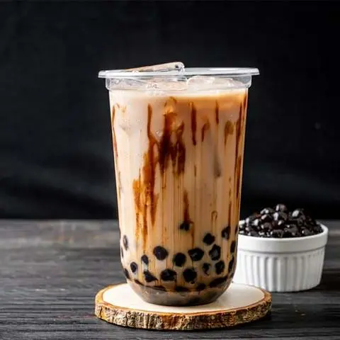Hình ảnh Sữa tươi trân châu đường đen