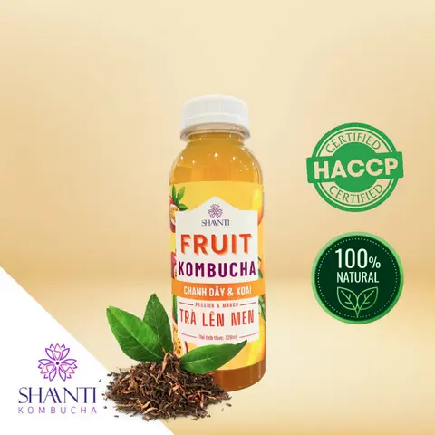 Hình ảnh Kombucha chai chanh dây - xoài