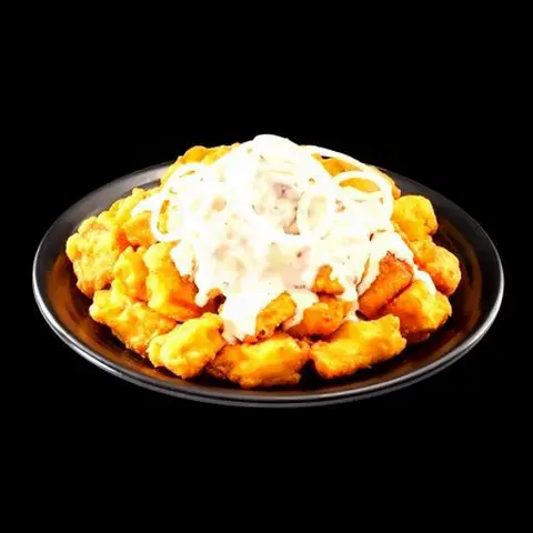 Hình ảnh Gà không xương sốt kem hành - 400gr