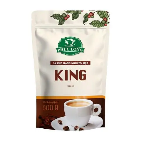 Hình ảnh Cà phê rang nguyên hạt King 500g