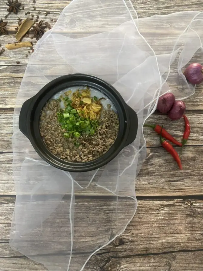 Hình ảnh Cháo thịt bằm