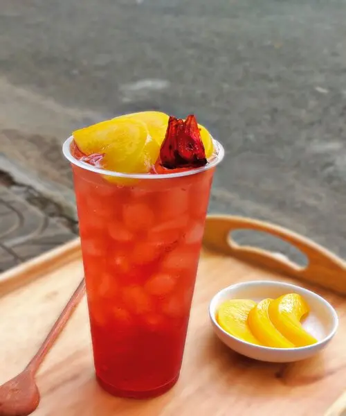 Hình ảnh Trà đào hibiscus