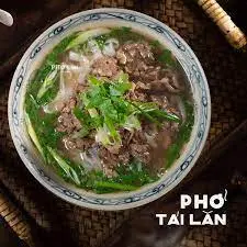 Hình ảnh Phở tái lăn