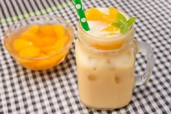 Hình ảnh Trà đào sữa